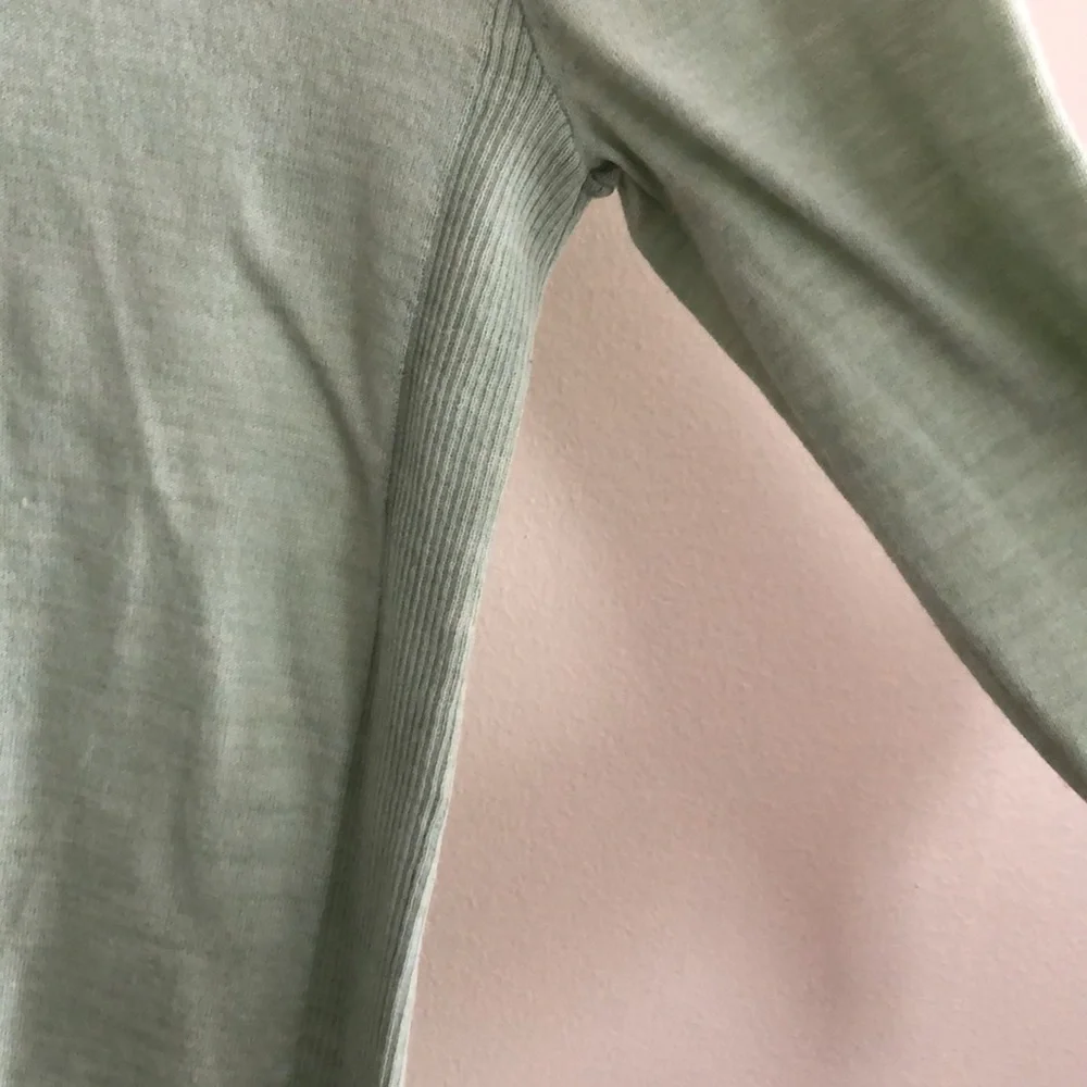 J. Crew Factory Pale Mint Knit Crewneck Sweater